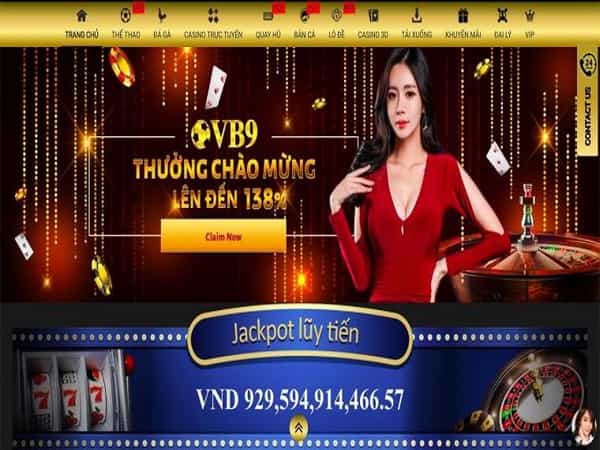 Casino Việt Nam online VB9 sở hữu nhiều sản phẩm đẳng cấp 